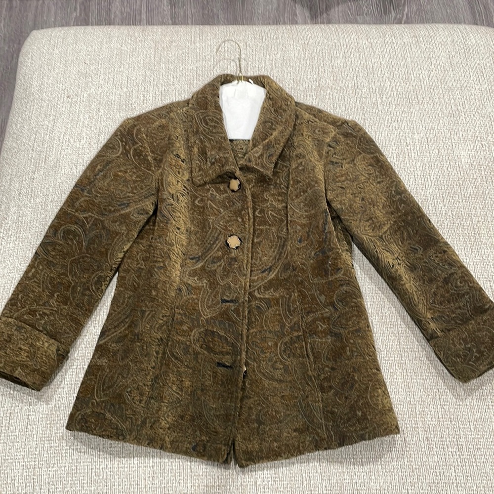 Green blazer